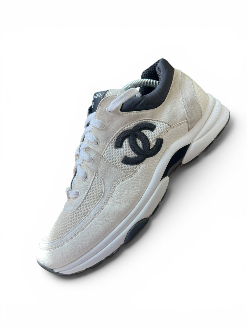 CHANEL MENS RUNNERS - UK 10 - PRELOVED