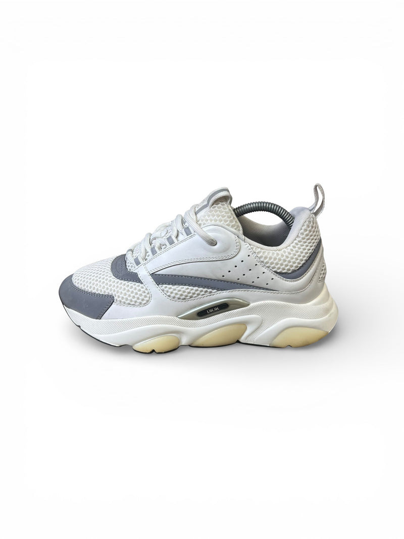 DIOR B22 TRIPLE WHITE TRAINER - UK 5 ( EU 39 ) PRE-LOVED