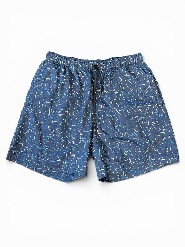 HERMES MENS SWIM SHORTS - SMALL - PRELOVED