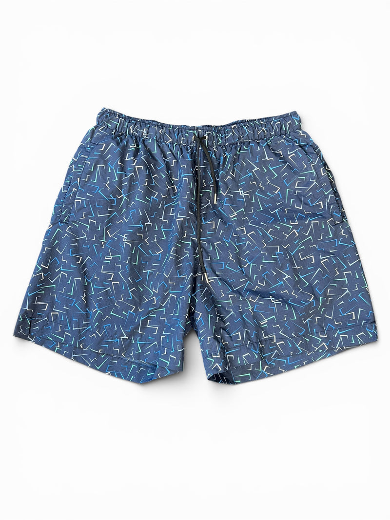 HERMES MENS SWIM SHORTS - SMALL - PRELOVED