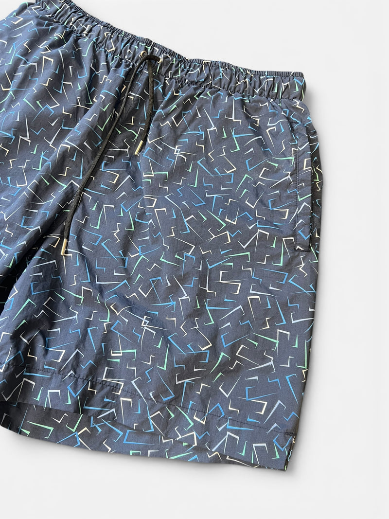 HERMES MENS SWIM SHORTS - SMALL - PRELOVED