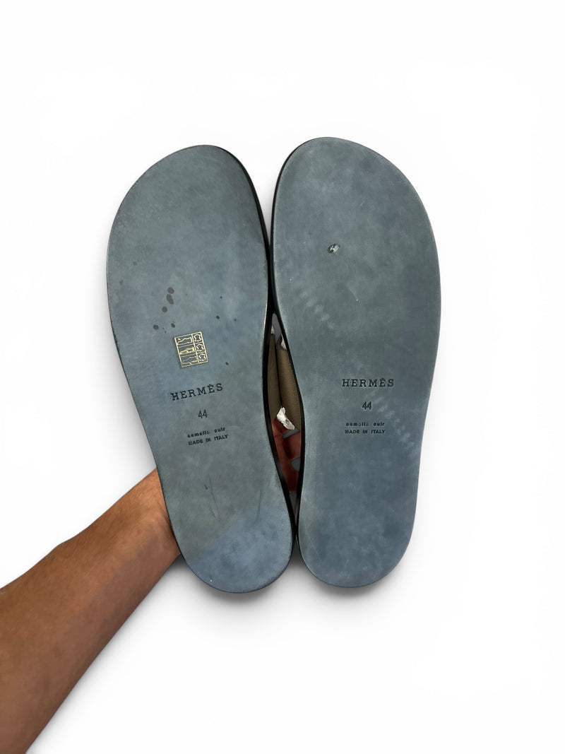 HERMES IZMIR SANDALS - FIT UK 9 - BRAND NEW