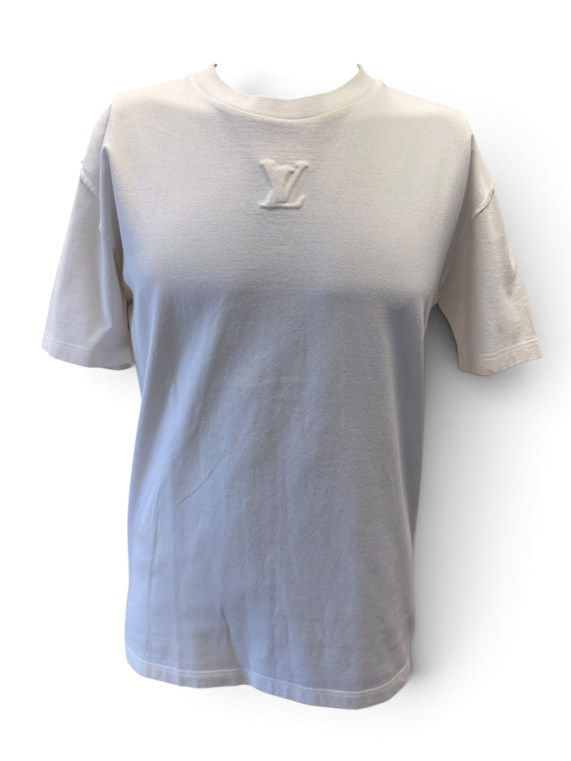 LOUIS VUITTON EMBOSSED LOGO T-SHIRT | LARGE