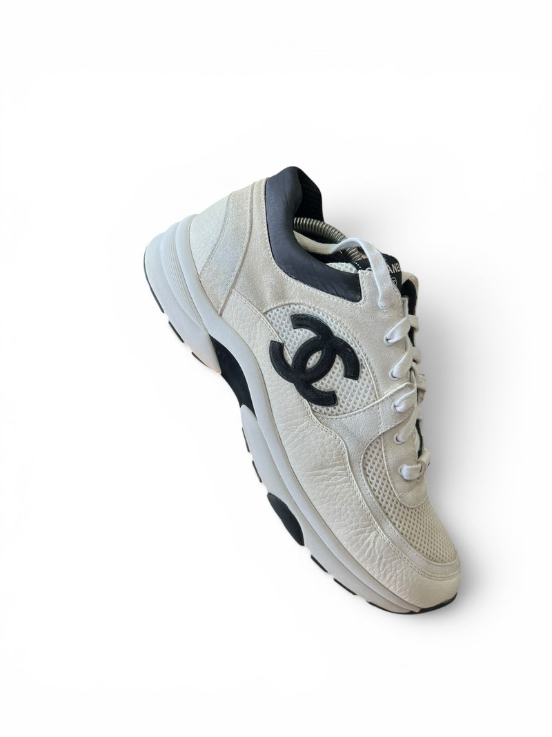 CHANEL MENS RUNNERS - UK 10 - PRELOVED