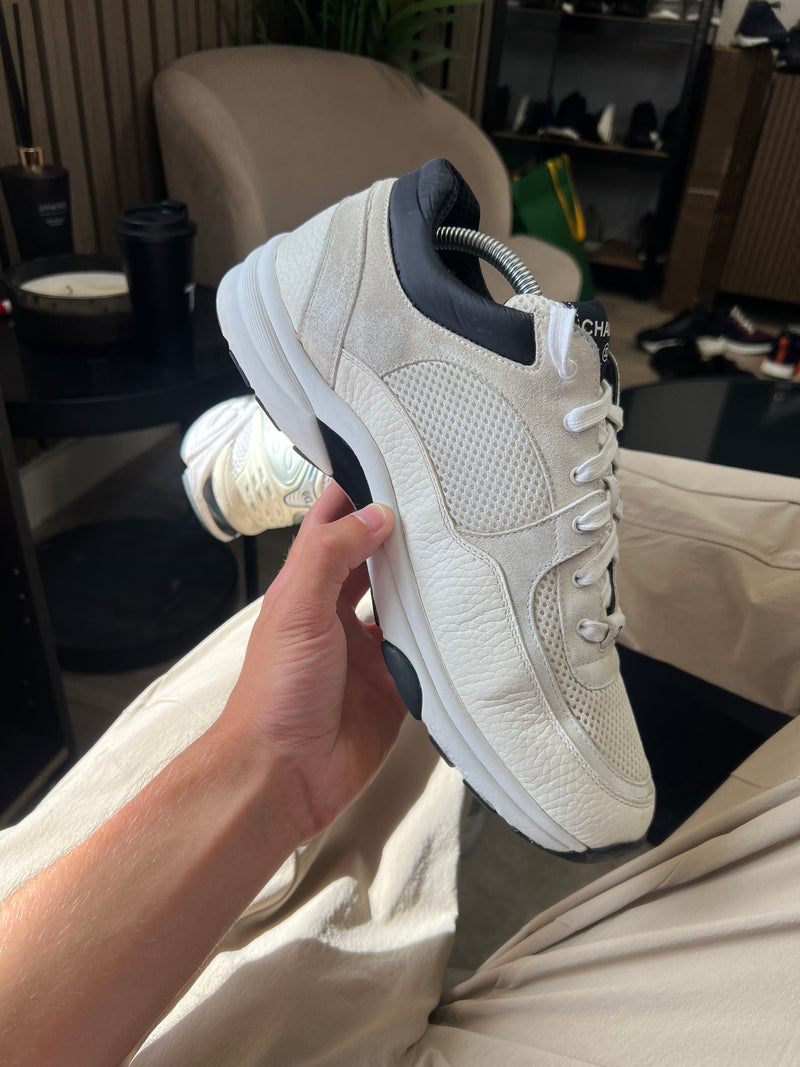 CHANEL MENS RUNNERS - UK 10 - PRELOVED