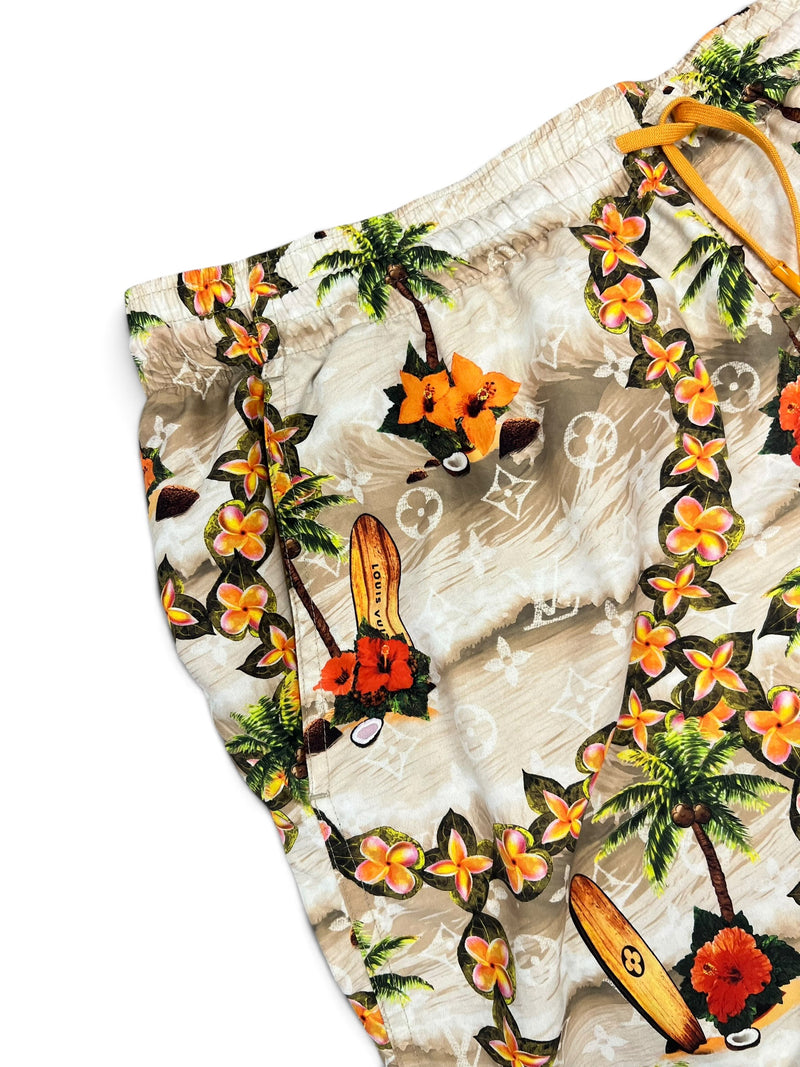 LOUIS VUITTON MONOGRAM SWIM SHORTS | LARGE