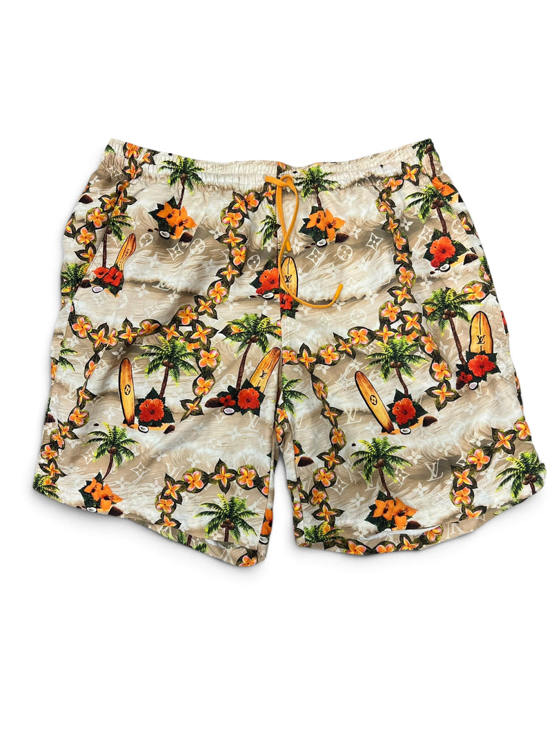 LOUIS VUITTON MONOGRAM SWIM SHORTS | LARGE