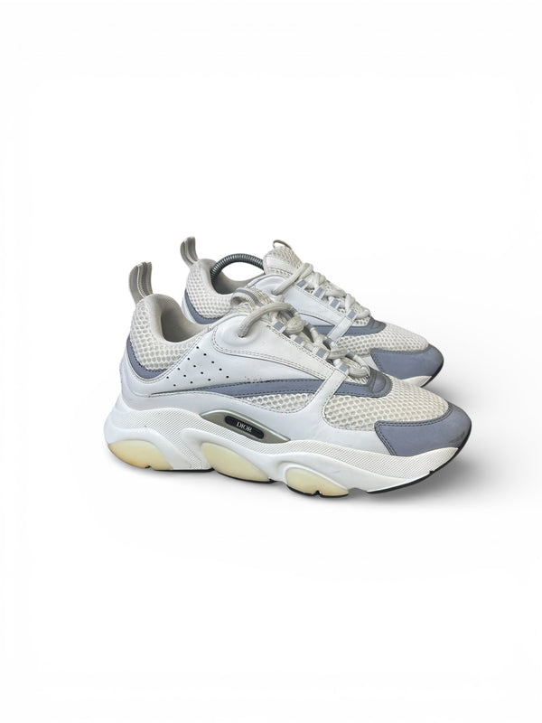 DIOR B22 TRIPLE WHITE TRAINER - UK 5 ( EU 39 ) PRE-LOVED