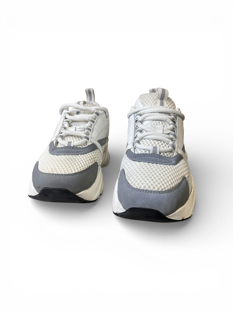 DIOR B22 TRIPLE WHITE TRAINER - UK 5 ( EU 39 ) PRE-LOVED